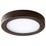 Oxygen Lighting - Elite 7" LED Ceiling Mount, Oiled Bronze - Stylish and bold. Make an illuminating statement with this fixture. An ideal lighting fixture for your home.