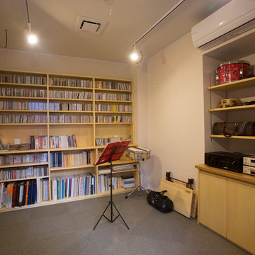 音楽室のある家