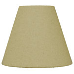 HomeConcept - Chandelier Clip-On Premium Lampshade 3"x4"x4", Sand-Linen - Home Concept Signature Shades  feature the finest premium linen fabric.   Durable Upholstery-Quality fabric means your new lampshade will last for decades. It wont get brittle from smoke or sunlight like less expensive fabrics.  Heavy brass and steel frames means your shades can withstand abuse from kids and pets. It's a difference you can feel when you lift it.    Premium Sand Linen Fabric  Casual Style Chandelier Lampshade, Finial not Included  Deluxe lampshade, found in better lighting showrooms. Durable Hotel quality shade.  3 Top x 6 Bottom x 5 Slant Height