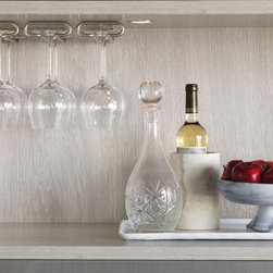 Under mount stemware holder - Storage And Organization