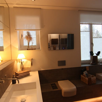 Villa in München Bogenhausen - Whirlpool und Dampfdusche