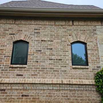 Modern Black Replacement Windows Transform Fort Worth Home
