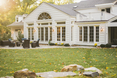 Example of a classic exterior home design in New York