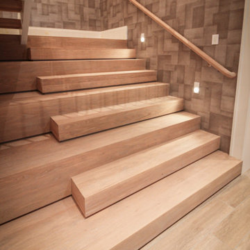 Project #81 | Modern Staircase with Integrated Seating