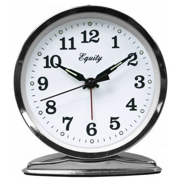 Equity® 24014 Analog Keywind Loud Bell Alarm Clock