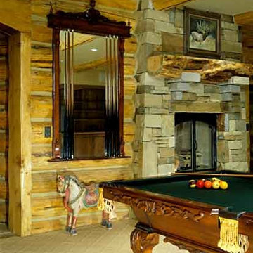 Mountain Log Home