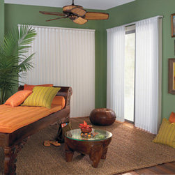 Levolor - Levolor Perceptions Soft Vertical Shades: Linen & Translucence - Curtains