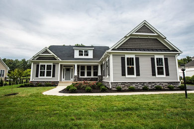 Arts and crafts exterior home photo in DC Metro