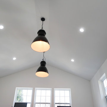 Alexandria, VA: Detached Car Garage with a Second Floor Workout Room