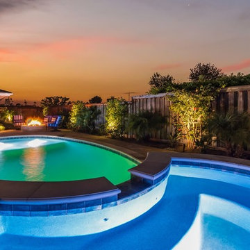 Twilight at Newport Beach Home