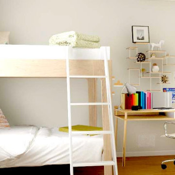 Kids & Teens Bedroom & Homeschool Room Green