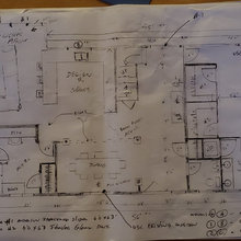 Proposed Floor plan, first and 2nd floors