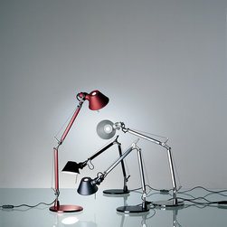 Tolomeo micro table, design by Michele De Lucchi, Giancarlo Fassina - 1987, 1991 - Desk Lamps
