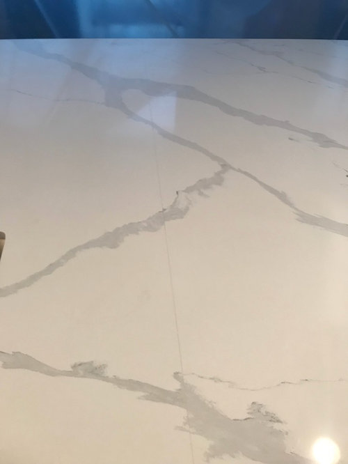 Help! Seam in quartz...