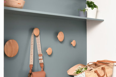 This is an example of a beach style entryway in Sydney.