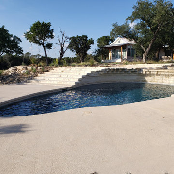 Fitzhugh Ranch Pool, Dripping Springs, TX.