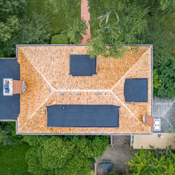 Kenilworth, IL - Cedar Shake roof replacement