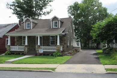 Inspiration for a craftsman exterior home remodel in Other