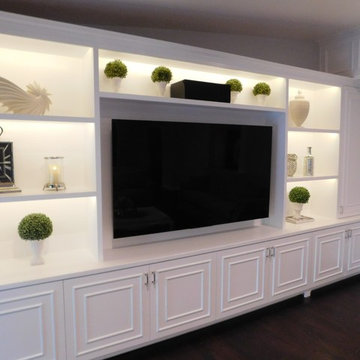 Custom Contemporary TV Unit
