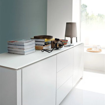 mag Wood Cabinet -- Matte Optic White
