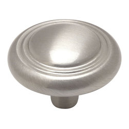 Cosmas - Cosmas 2202SN Satin Nickel 1-1/4&rdquo; Cabinet Knob - Cabinet And Drawer Knobs
