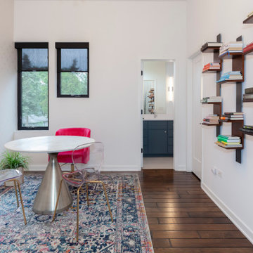 Contemporary Hillside Office/Study