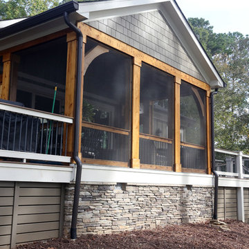 A lake house renovation in Georgia