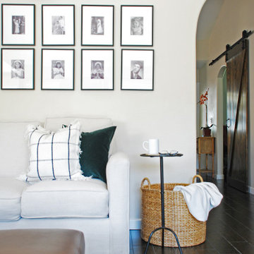 Transitional Living Room