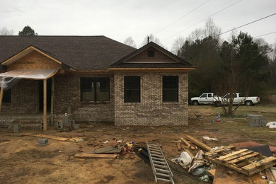 Inspiration for a modern exterior home remodel in Birmingham