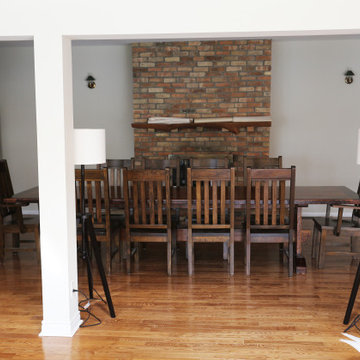 Trestle Tables made from Reclaimed Wood