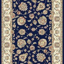 Home Decorators Collection - Judith Blue/Ivory 9 ft. 2 in. x 12 ft. 10 in. Indoor Area Rug - Rugs