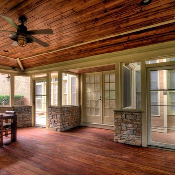 McLean Pavilion with Stone Walls