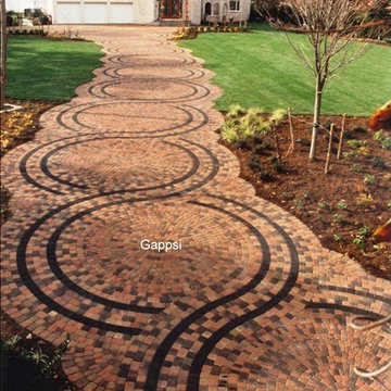 Award Winning Driveway and Backyard East Islip NY Designed by Giuseppe Abbrancat