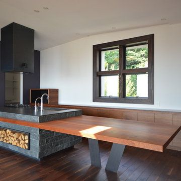 サペリ 巾ハギテーブル