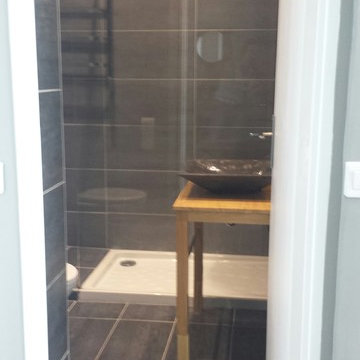 salle de bain après