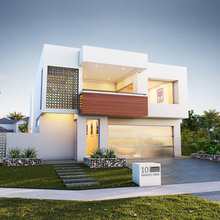 Create the modern house