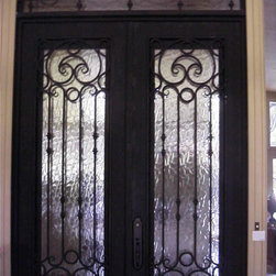 Wrought Iron Exterior Entry Doors - Products