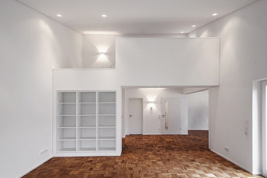 Esempio di case e interni minimalisti di medie dimensioni