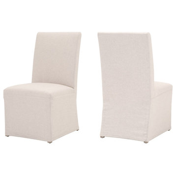 Levi Slipcover Dining Chair, Set of 2