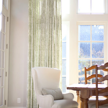 Fresh Breakfast Room drapery