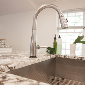 Colonial Village Kitchen and Living Room Renovation