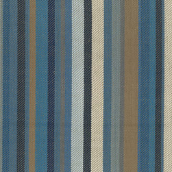 ROTH & TOMPKINS TEXTILES - Edwin Fabric, Lake, 54''x36'' - Upholstery Fabric