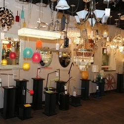 New Lenox Lighting Showroom - Pendant Lighting