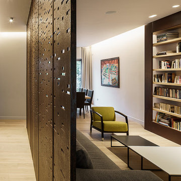House renovation for a five member family, Screen detail
