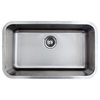 Wells Sinkware 31-inch Single Bowl Sink Pack, 9 Inches Deep, Sink Package