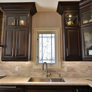 Modern Dark Cabinet Kitchen