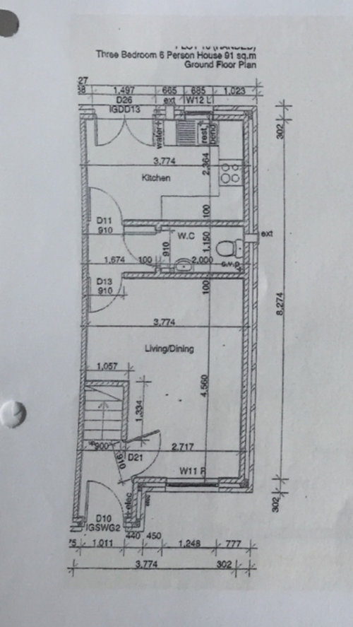 Downstairs toilet off kitchen or living room? Houzz UK