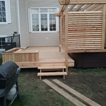 Spring 2017 - Two Level deck with Private Hot Tub