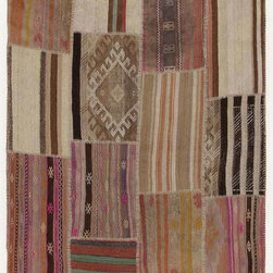 Kilim Patchwork Rug - Area Rugs