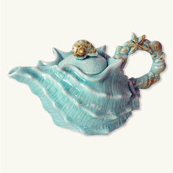 Seashell Teapot - Teapots